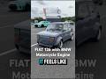 Fiat 126 hatch running a BMW Motorcycle Engine #bmwmotorrad #fiat126 #k75 #bmwk100 #swaps