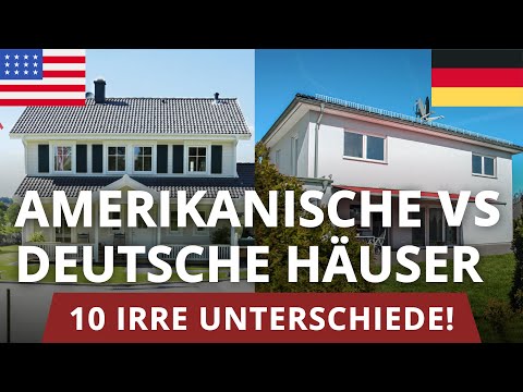 Amerikanisches Haus vs Deutsches Haus 10 IRRE Unterschiede!