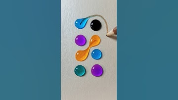 Fun Colors Water Drop ⚪ #games #shorts