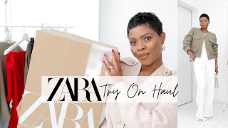 HUGE ZARA TRY ON HAUL | Fall Winter 2023 | ama loves beauty