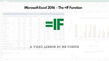 Mastering the =IF Function in Microsoft Excel for IGCSE ICT (Cambridge Edexcel Pearson):
