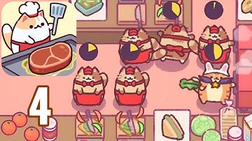Cafeteria Part 2 - Cat Snack Bar - Part 4 - Gameplay Walkthrough (Android, iOS)