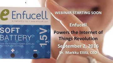 Enfucell - Powers the Internet of Things Revolution