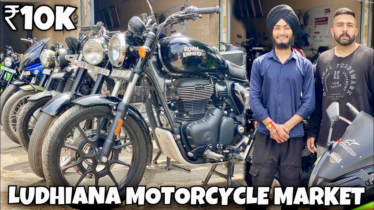 Ludhiana Motorcycle Market Gill Road Scooter Market Ludhiana YouTube