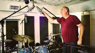 Recording DRUMS - Mic placement with Dave Pemberton (Prodigy, Orbital, Motorhead) - plus interview