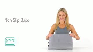 Gel Seat Cushion by Xtra Comfort   Best Chair Pillow For Car, Office \& Wheelchair   Coccyx Support
