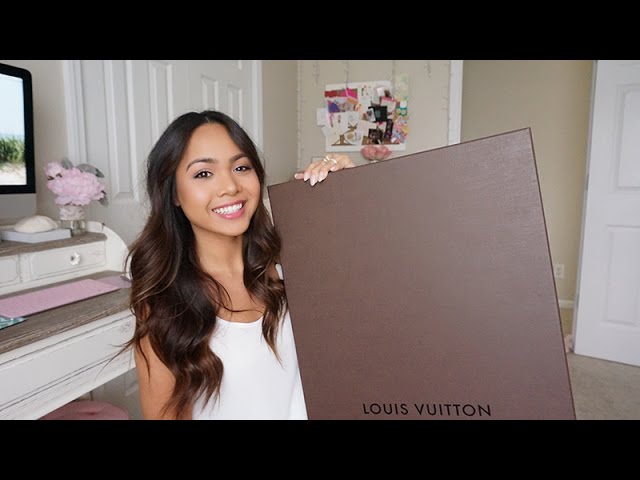 UNBOXING  Louis Vuitton Neverfull MM Rose Ballerine 