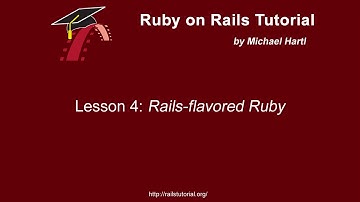 Rails tutorial 2nd edition lesson 04