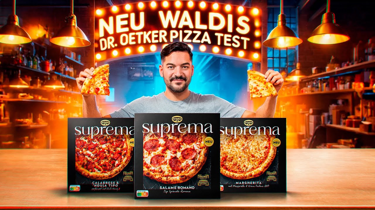 Tiefkühlpizza Revolution? Dr. Oetker SUPREMA im Test! Die beste Tiefkühlpizza?