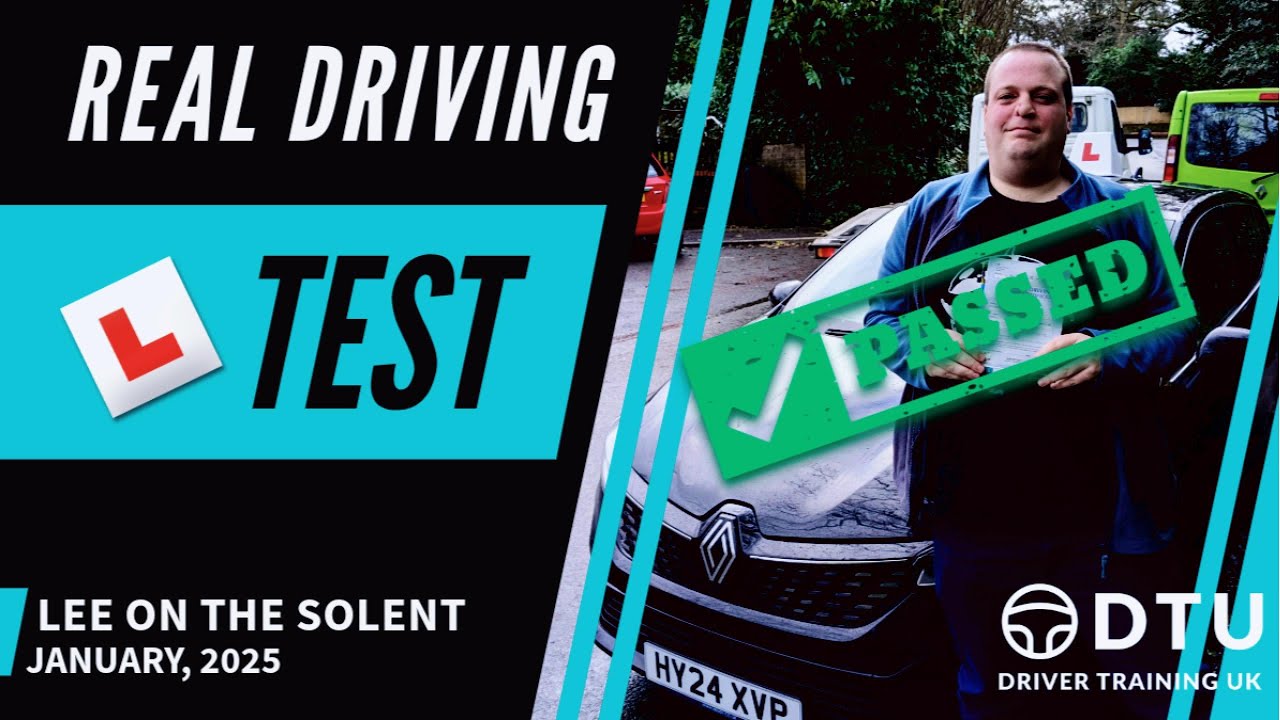 Actual Driving Test | Lee on the Solent | Jan, 2025 | Passed - 4
