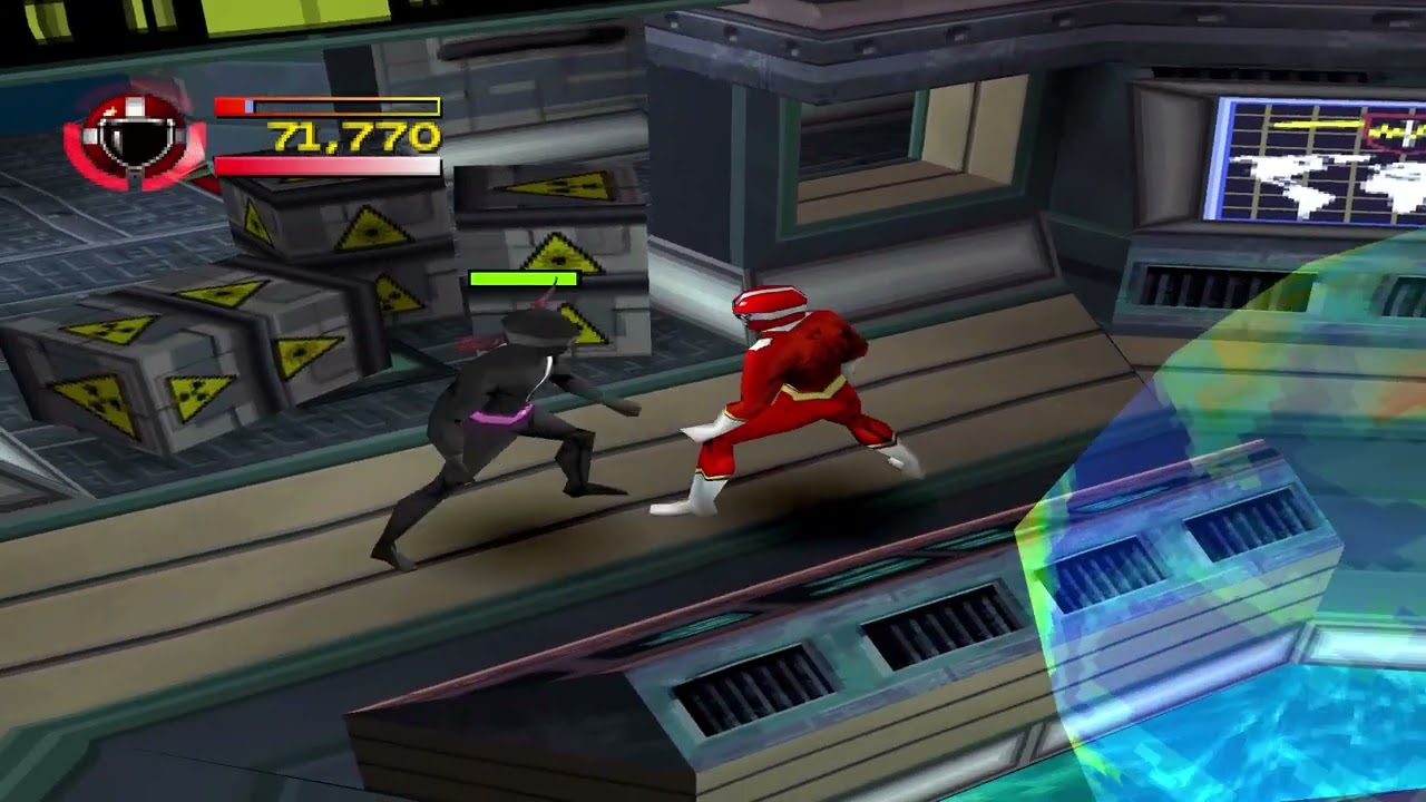 Power Rangers Lightspeed Rescue (PS1) Part 6 - Lightspeed Rescue Level!