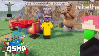 Pac e Mike transformam Graf em um Brasileiro Oficial e ficam impressionados com ele no QSMP 2