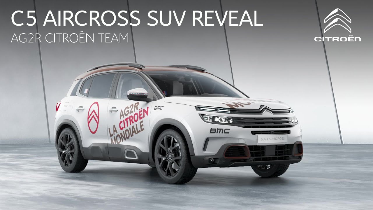 Citroën C5 Aircross SUV in AG2R CITROËN TEAM colours