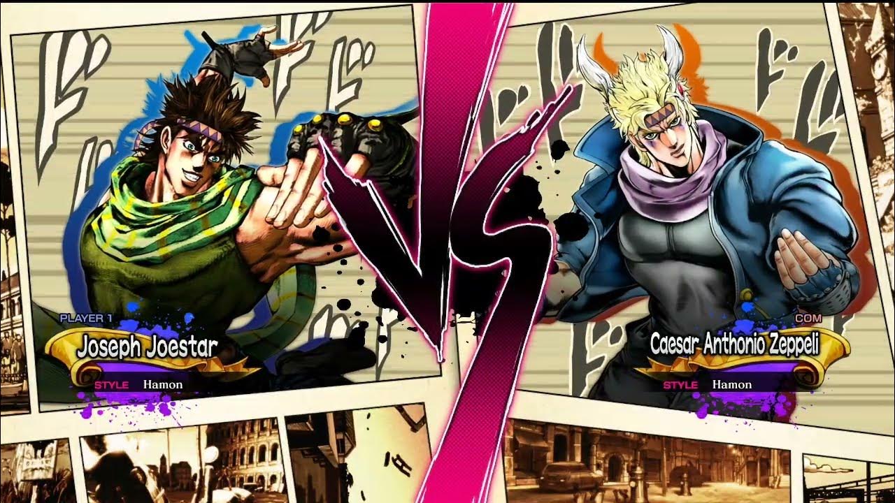 joseph joestar, joseph joestar, and caesar anthonio zeppeli (jojo