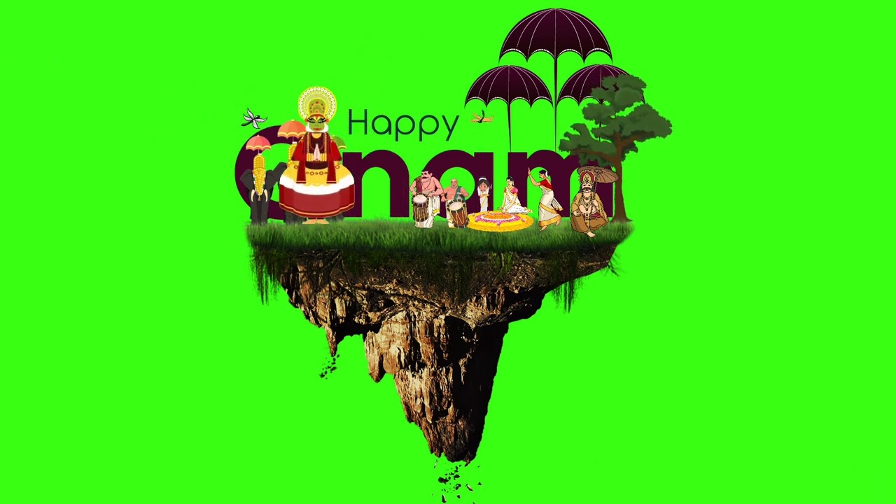 Onam 2023 | Onam Green Screen | chenda melam | Kerala