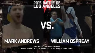 Mark Andrews vs. Will Ospreay - PWG BOLA 2015 | FULL MATCH