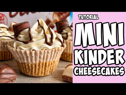 Mini Kinder Cheesecake