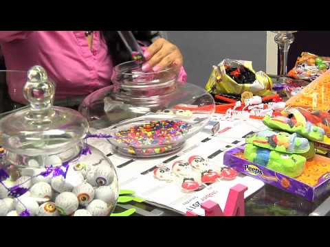 How to make a beautiful Halloween Candy Bar