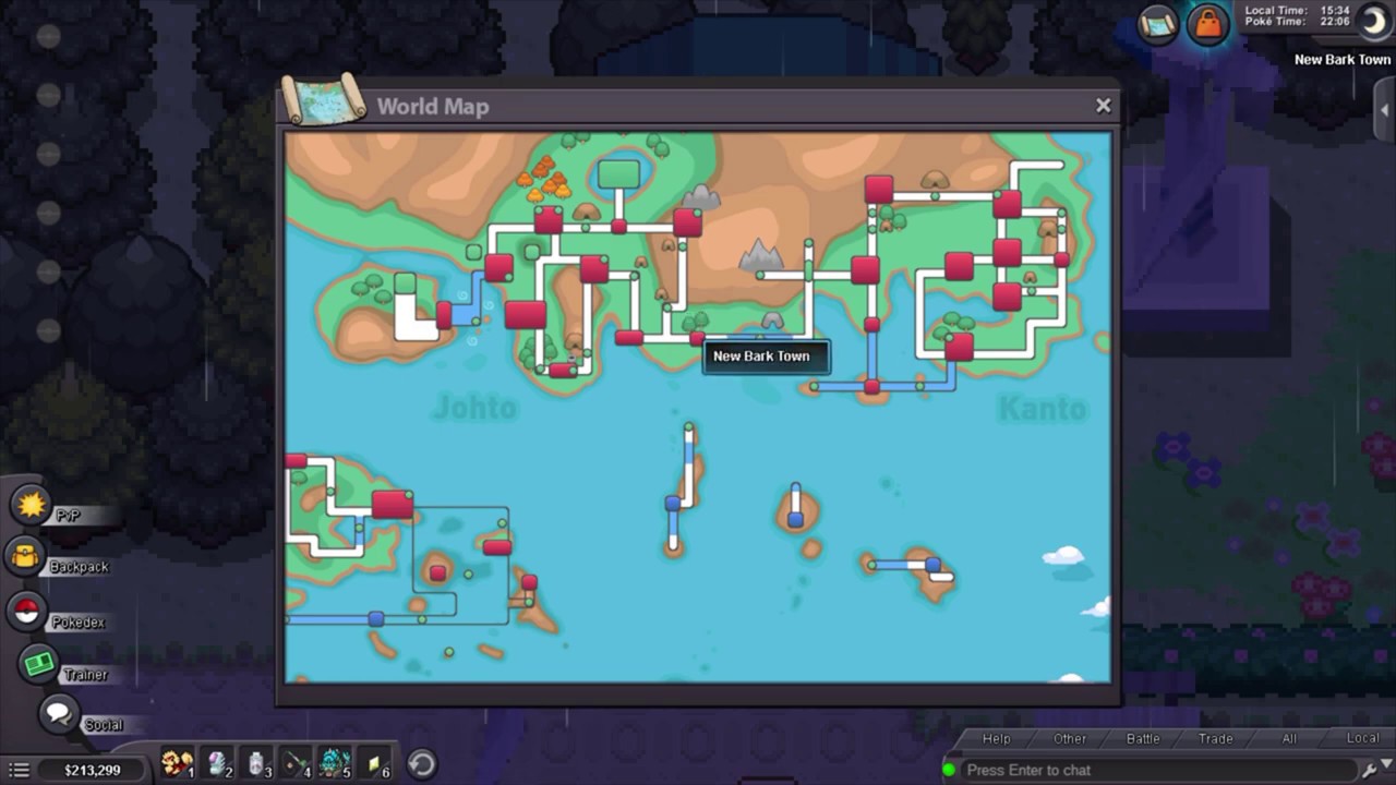 [ PRO ]Pokemon Revolution Online Guide Johto Way toJohto and Gym 1 10 YouTube