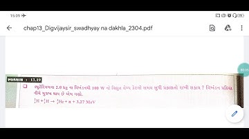 Physics class 12 chapter13 exercise 13.19 Brilliant school Jamnagar