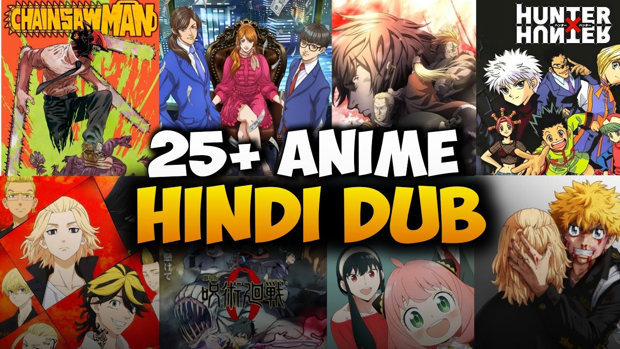 Top 25+ Best Anime In Official Hindi Dubbed | All Hindi Dubbed Anime ...