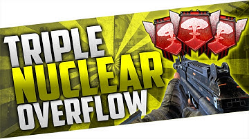 BO2: "TRIPLE NUCLEAR" ON OVERFLOW w/ MSMC!- "TOO OLD FOR VIDEO GAMES?" (BO2: TRIPLE NUCLEAR w/ MSMC)