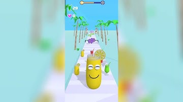 juice Run - Gameplay Walkthrough (iOS & Android) #games #funny