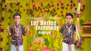 Madurai Grand Ear  Piercing Ceremony | 4K | Siranjeevi - Vaahin | Cine Digital screenshot 3