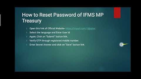 IFMS portal login l ESS updation l Nominee details in IFMS