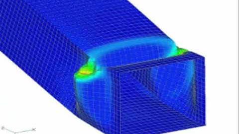Nastran Finite Element Analysis Software Engineering Simulation Demo Video