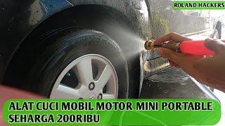 unboxing Alat cuci motor/mobil mesin steam mini harga 180rb l motor cb 100. 