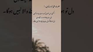حضرت علی نے فرمایا#IslamicQuotes #HazratAliQuotes #EmotionalStatus #Poetry #shorts