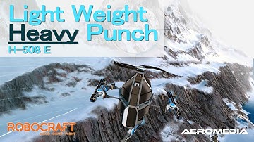 Robocraft gameplay Rail Heli H-508 E 2/11/16 Light Weight, Heavy Punch