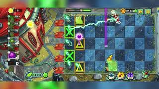 Plants vs Zombies 2 - Its About Time - Far Future 4 - Walkthrough 100% (No Commentary)