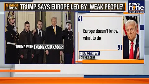 Trump Slams Europe as “Decaying” Over Migration, Ukraine, and Leadership Failures | News9