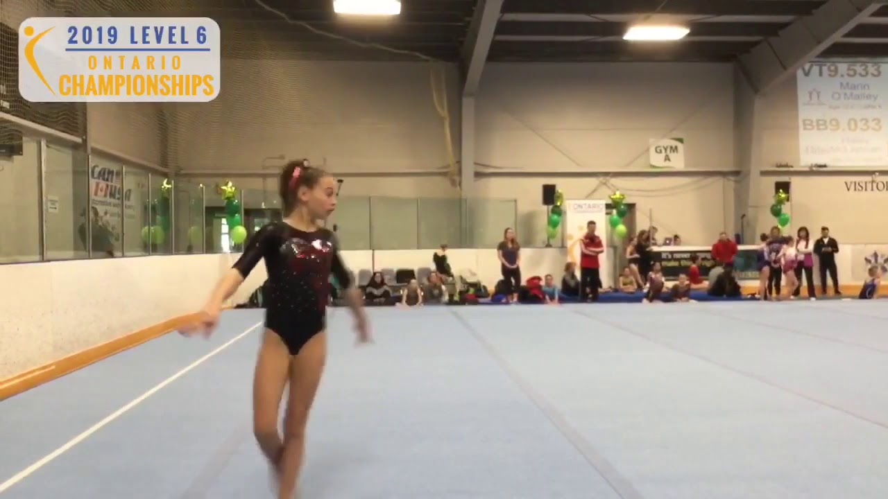 Ontario Gymnastics Championships 2019 Level 6 YouTube