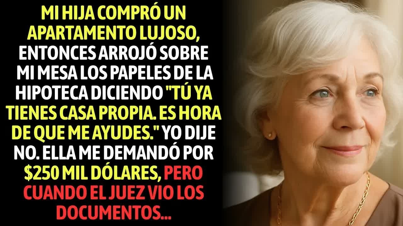 Mi Hija Exigió Que Yo Pagara La Hipoteca De Ella, Cuando Me Negué, Ella Me Demandó Por US$250 Mil...