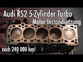 Audi RS2 | Scheunenfund | Motor-Montage | Instandsetzung |Schmidtmotorsport