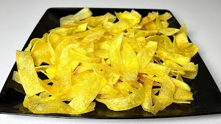 Crispy Fried Potato Recipe | Easy and New Chips Recipe