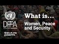 Explainer: What is &quot;Women, Peace and Security&quot;?