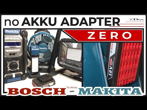 New Update Bosch - Makita 18V Tool/Maschine/Gerät (ohne AkkuAdapter / zero) 😇