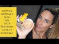 Testing skincare | Look Fantastic Advent Calendar | Skincare Gadgets | Wizzywoohoo | Selfcare