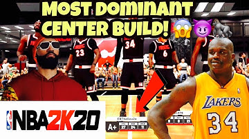 The Best Center Build in NBA 2K20!! | The Best Big Man Build Offensively in NBA 2K20!!