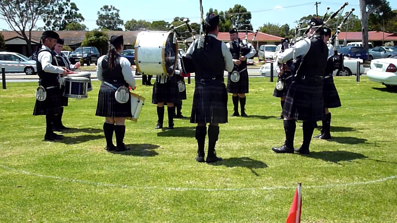 Perth Metro Pipe Band 1 MSR YouTube