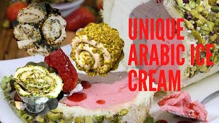 Delicious Arabic Ice Cream Booza