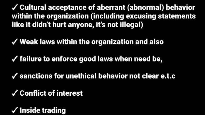 Enemies of integrity (topic 6 Business Ethics @NAISHAACADEMY )