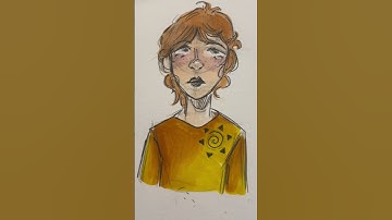 I forgot to record the process 🫣 whoops… || #art #drawing #fypシ゚  #newartstyle #trending #shorts