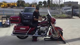 1998 Harley-Davidson ElectraGlideClassic FLHTC (red/blk) 2896 Fallen Cycles