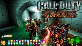 The POOL HALLWAY BO3 Custom Zombie Map! [HARD] (Black Ops 3)