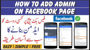 How to Add Admin on Facebook Page (2023) || Facebook Page Mein Admin Kaise Banaye || Facebook Page